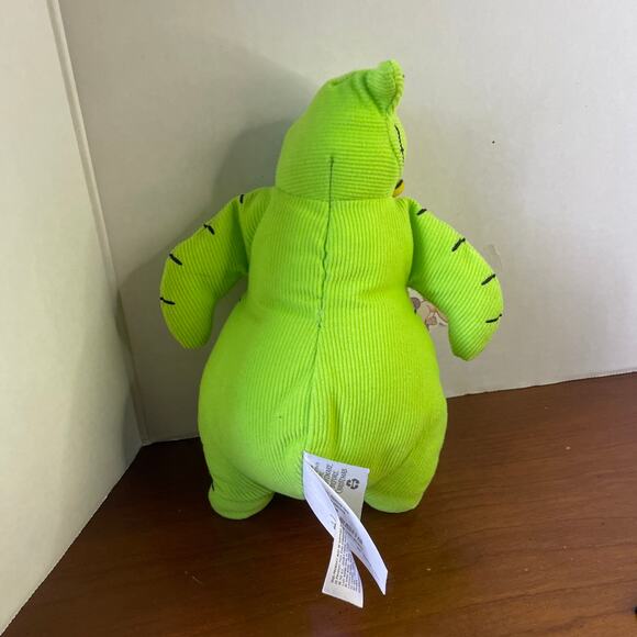 Disney Oogie Boogie Bright Green Nightmare Before Christmas Stuffed Plush Worm - Picture 7 of 11